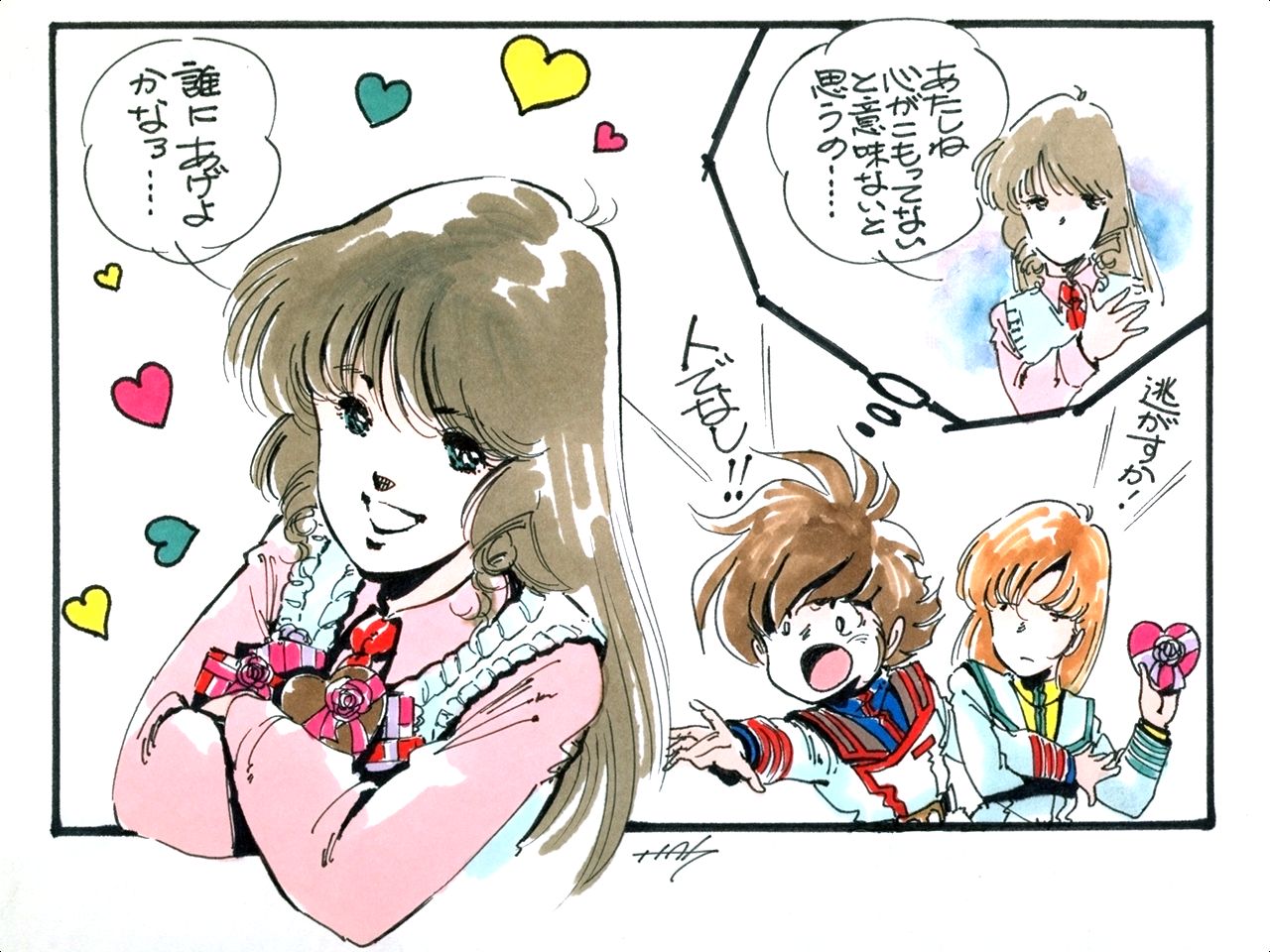hayase_misa, ichijyo_hikaru, lynn_minmay, macross, mikimoto_haruhiko, the_super_dimension_fortress_macross, wallpaper