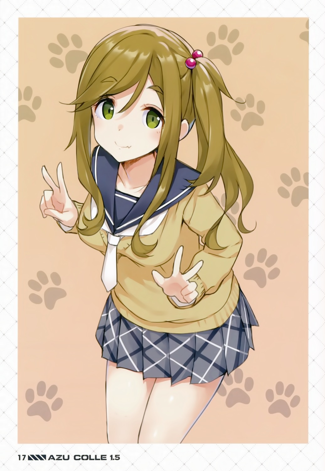 inuyama_aoi, jenova_cake, seifuku, sweater, takayaki, yurucamp