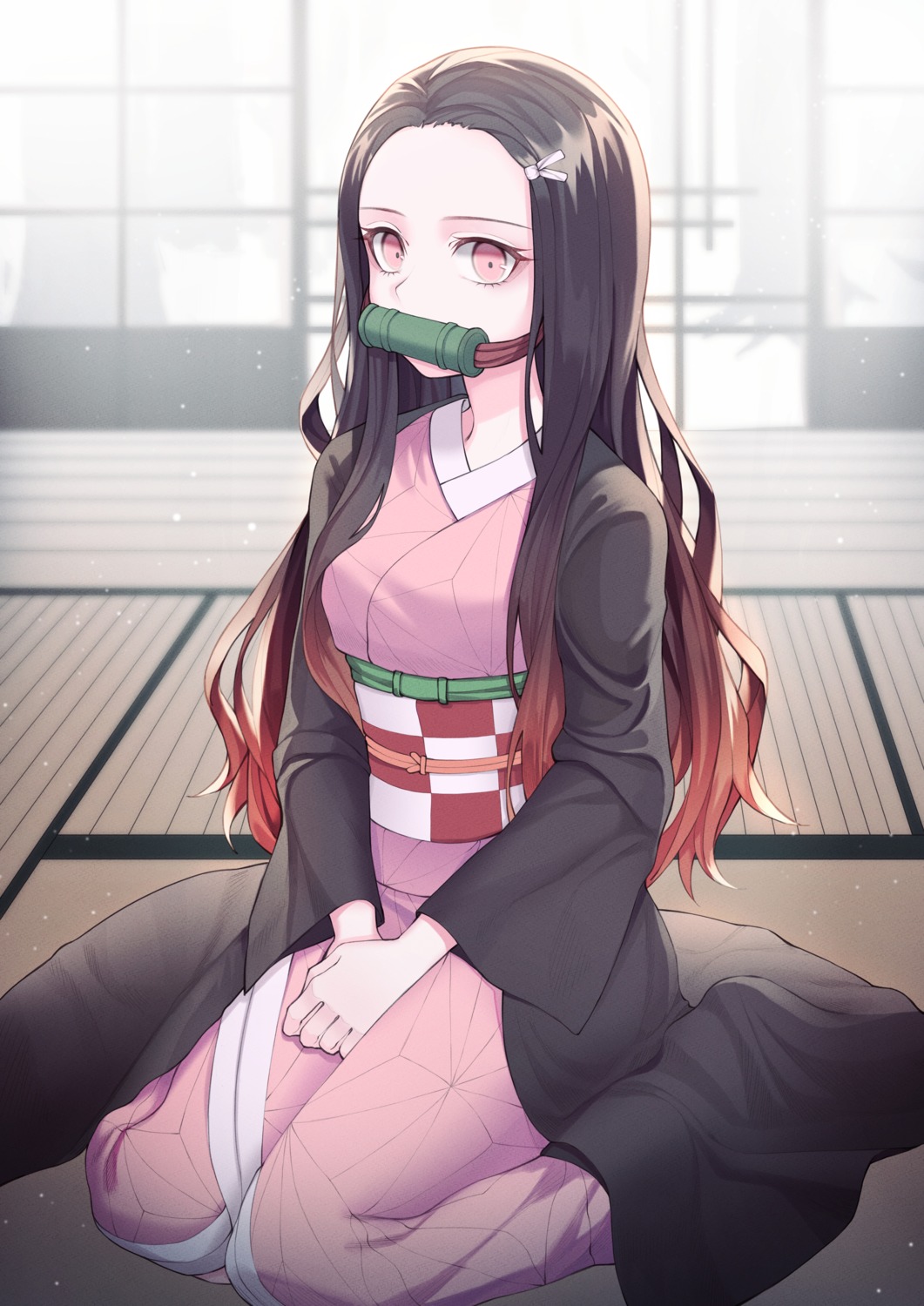 japanese_clothes, kamado_nezuko, kimetsu_no_yaiba, soli_(pouiliuoq_soli)