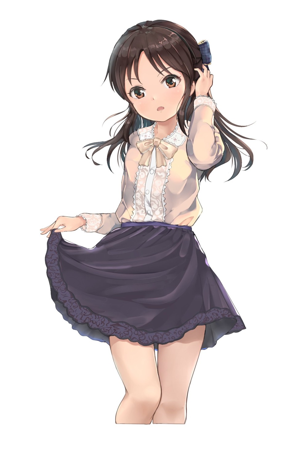 lolita_fashion, pjkka, skirt_lift, tachibana_arisu, the_idolm@ster, the_idolm@ster_cinderella_girls, the_idolm@ster_cinderella_girls_u149