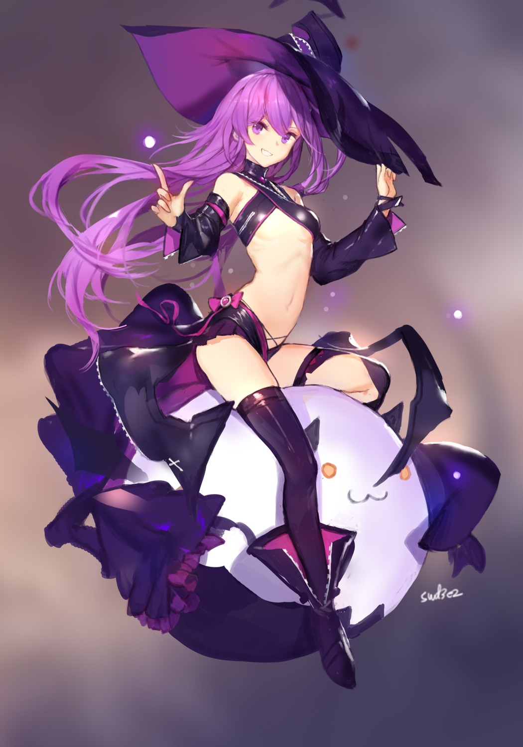 aisha_(elsword), elsword, swd3e2, thighhighs, witch