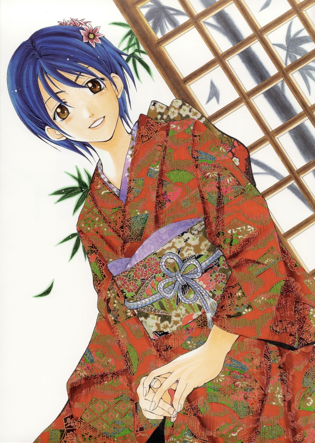 asahina_suzuka, kimono, seo_kouji, suzuka