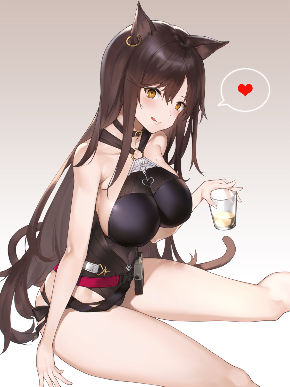 animal_ears, arknights, skyfire_(arknights), swimsuits, tail, yykuaixian