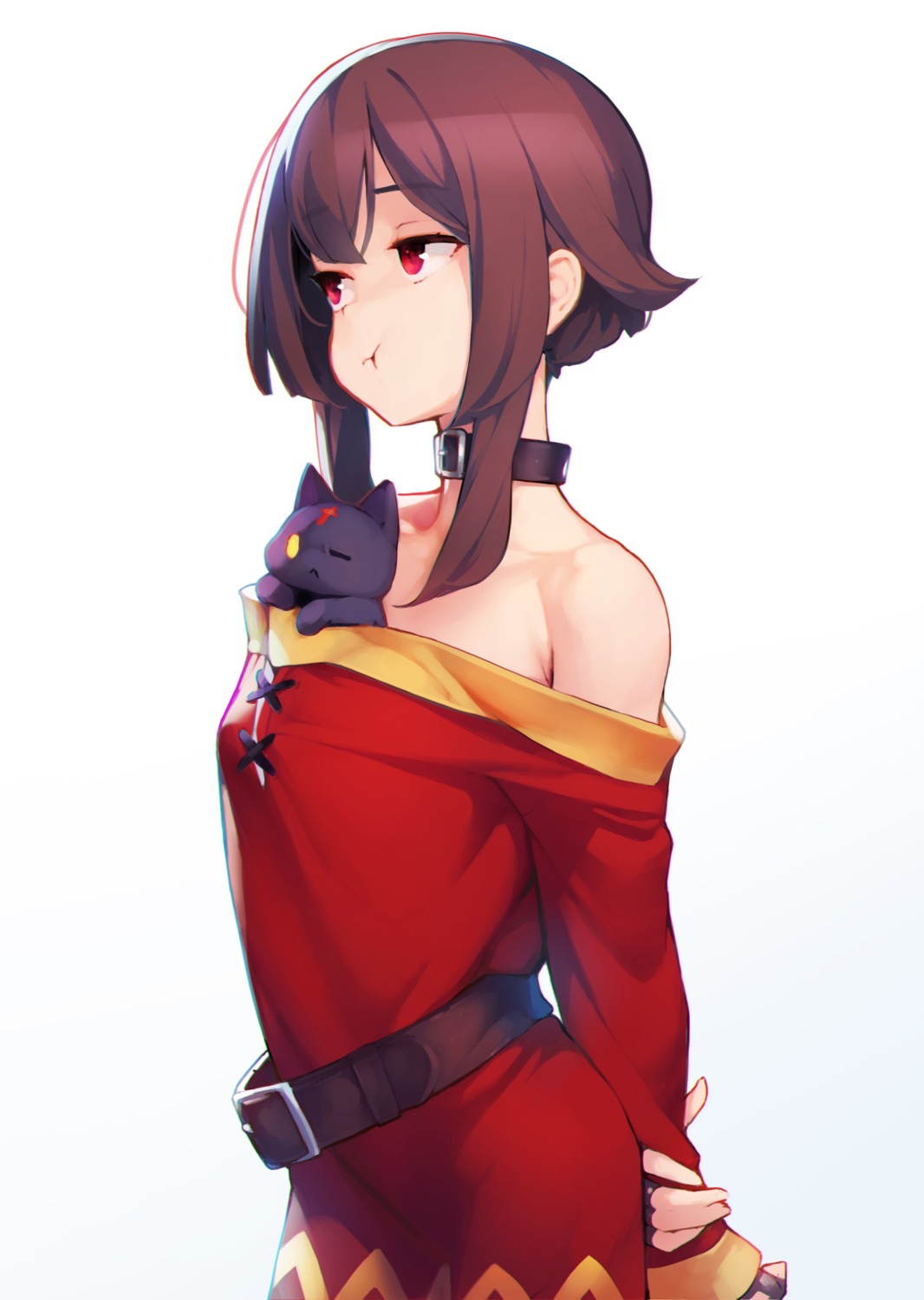 ataruman, chomusuke, dress, kono_subarashii_sekai_ni_shukufuku_wo!, megumin