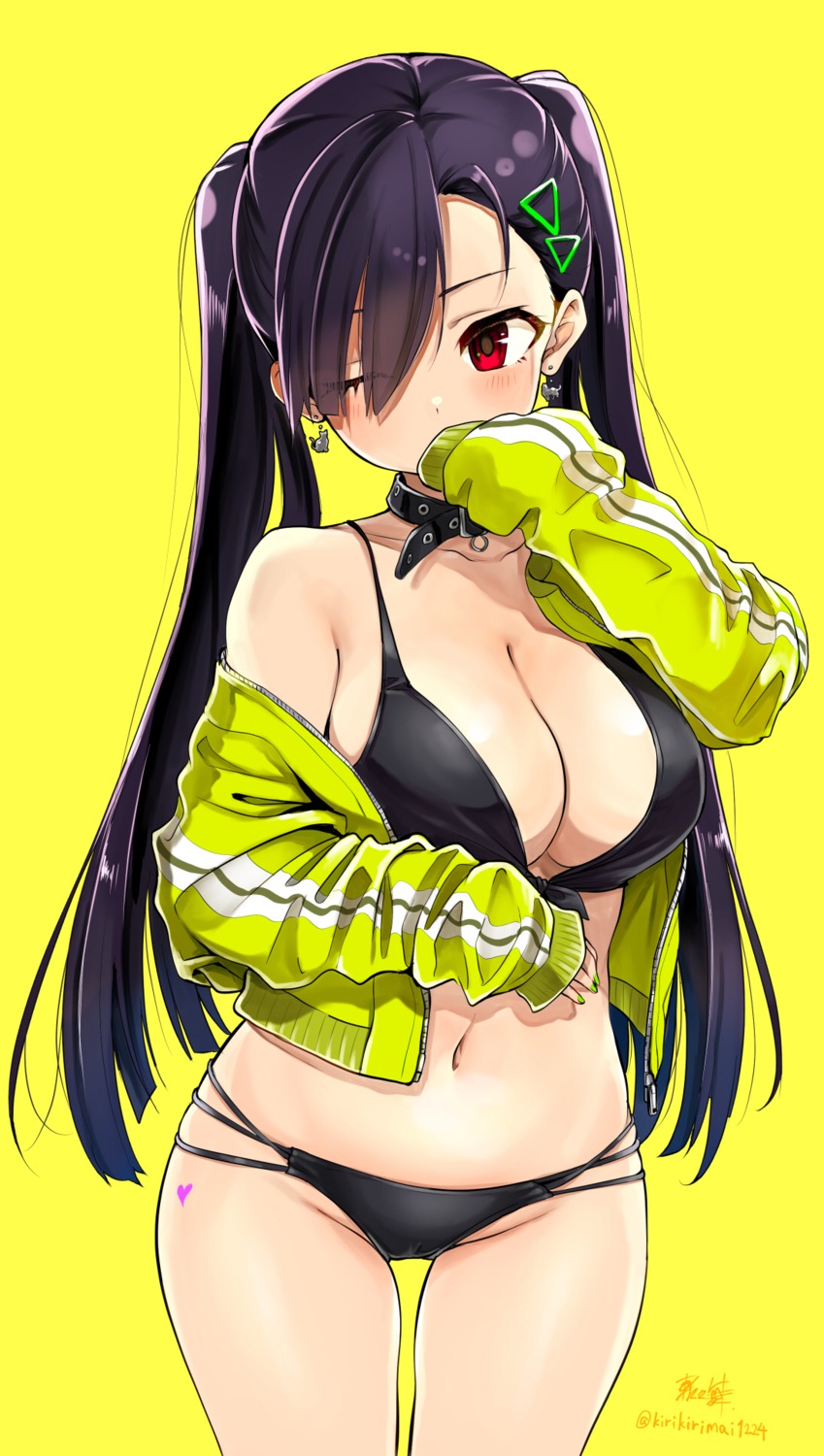 bikini, kirikirimai_(kkm), open_shirt, swimsuits