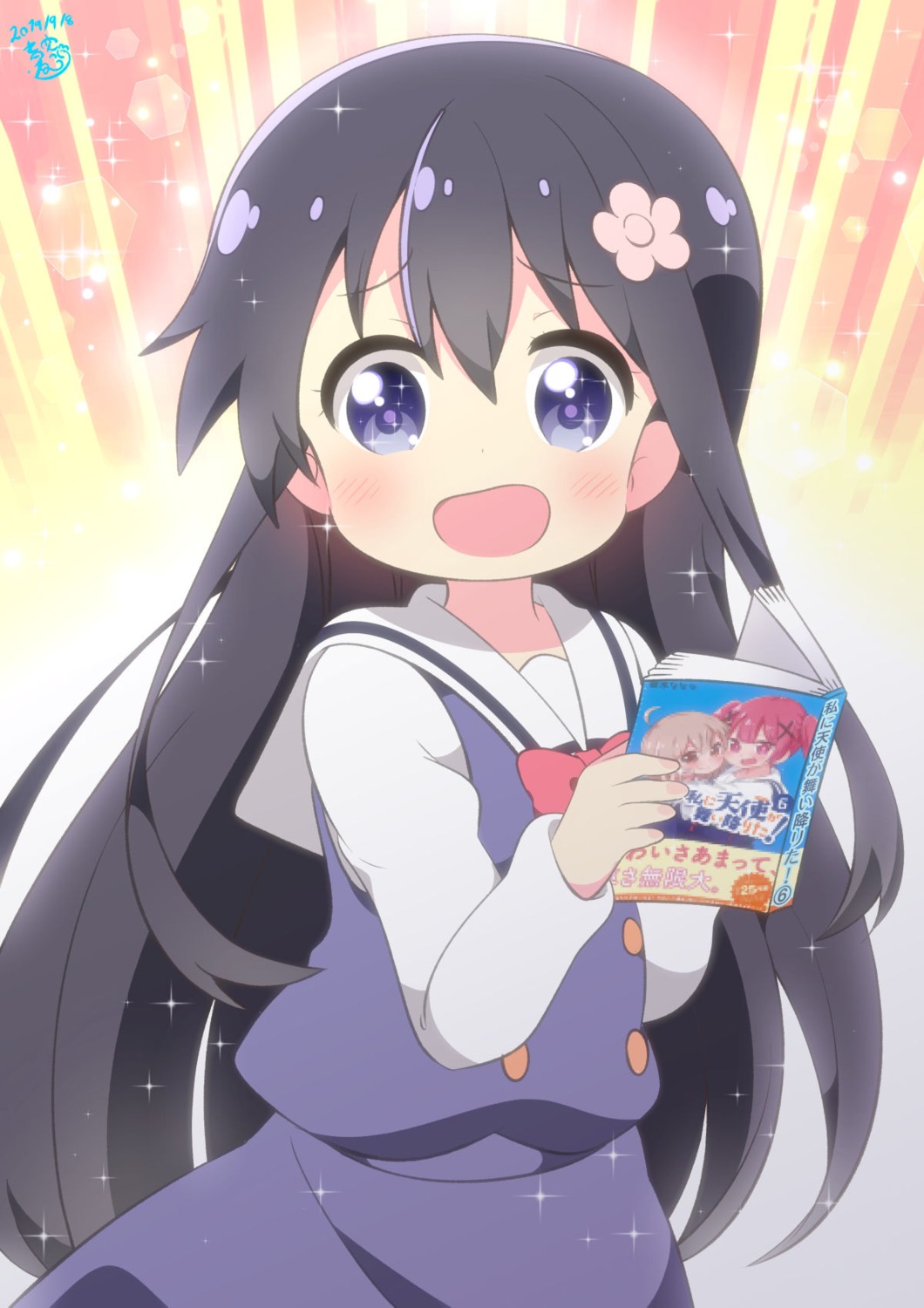 aosora_neko, seifuku, shirosaki_hana, watashi_ni_tenshi_ga_maiorita!