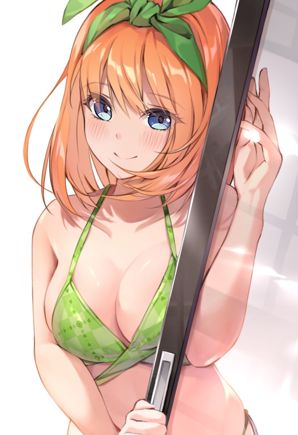 5-toubun_no_hanayome, bikini, cleavage, nakano_yotsuba, swimsuits, to_gemichi