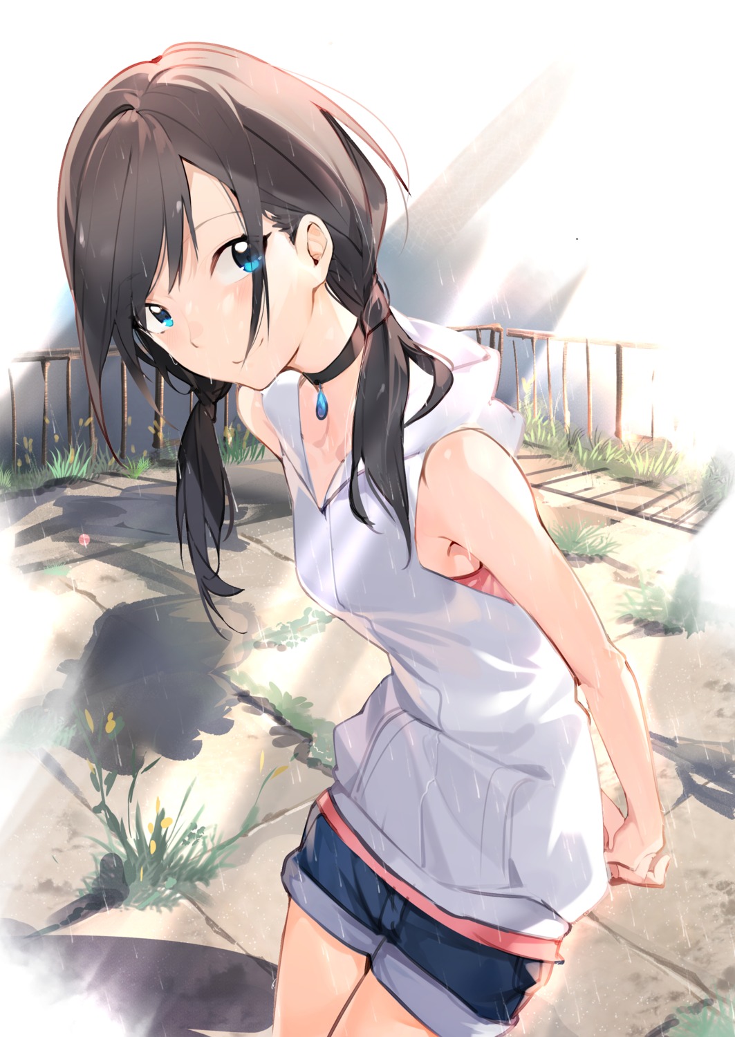 aida_(chinhung0612), amano_hina, tenki_no_ko, wet