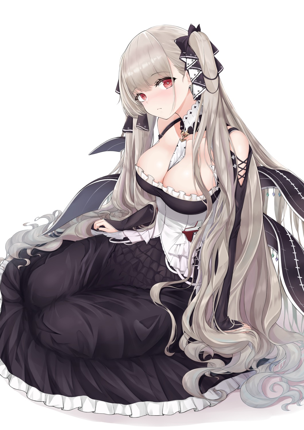 azur_lane, formidable_(azur_lane), gothic_lolita, lolita_fashion, minoshi, no_bra