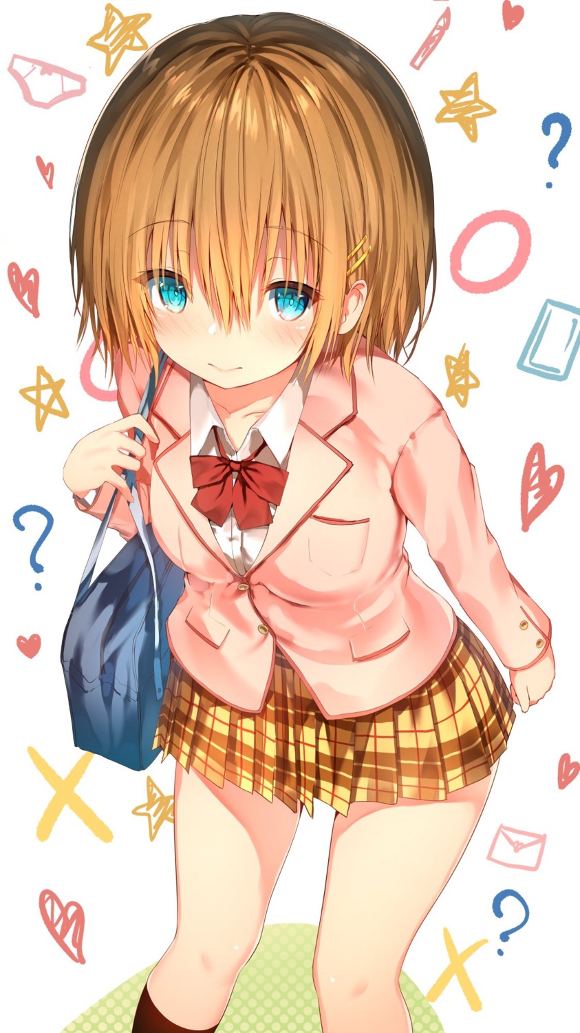 kawaikereba_hentai_demo_suki_ni_natte_kuremasu_ka?, kiryuu_mizuha, seifuku, sune