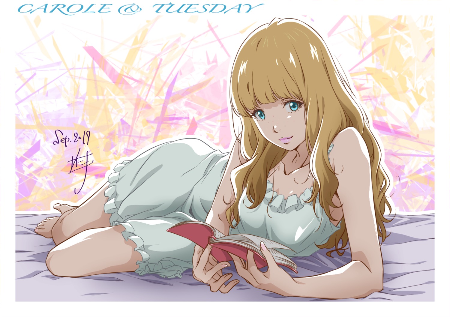 carole_&_tuesday, lingerie, nii_manabu, tuesday_simmons