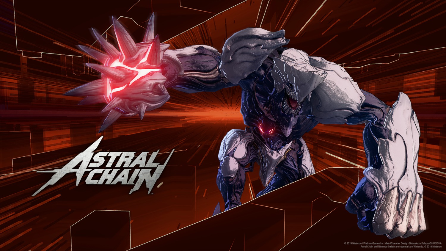 astral_chain, katsura_masakazu, monster, nintendo, wallpaper