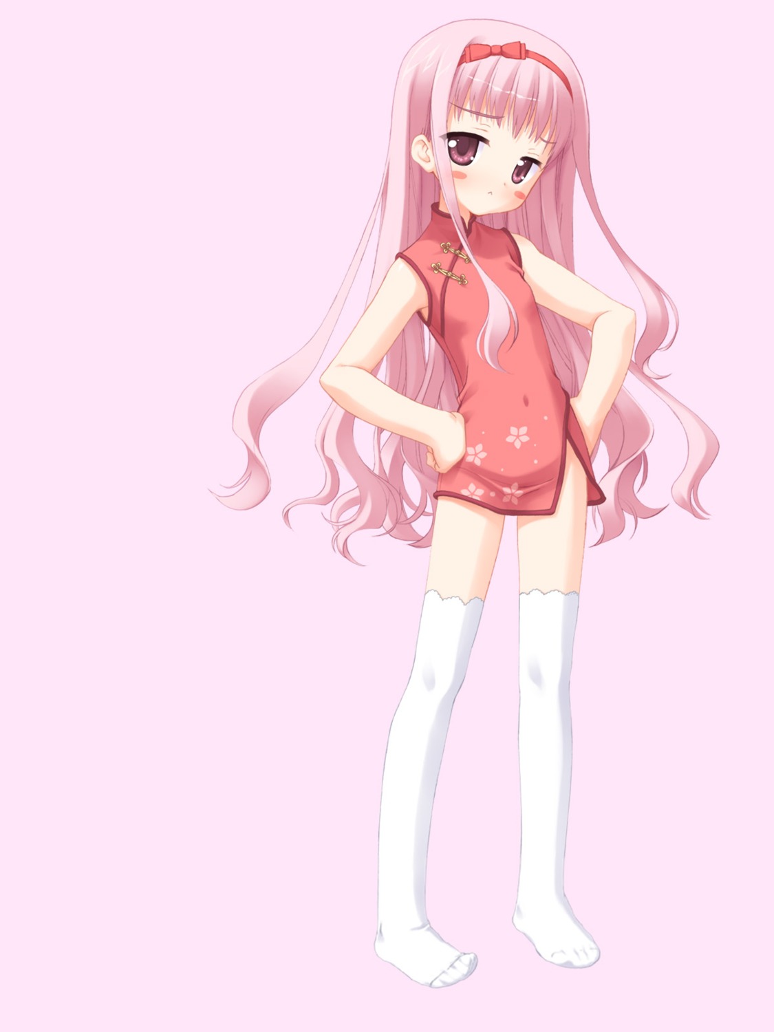 chinadress, empty_x_embryo, fushimi_makina, muririn, thighhighs, yuzu-soft