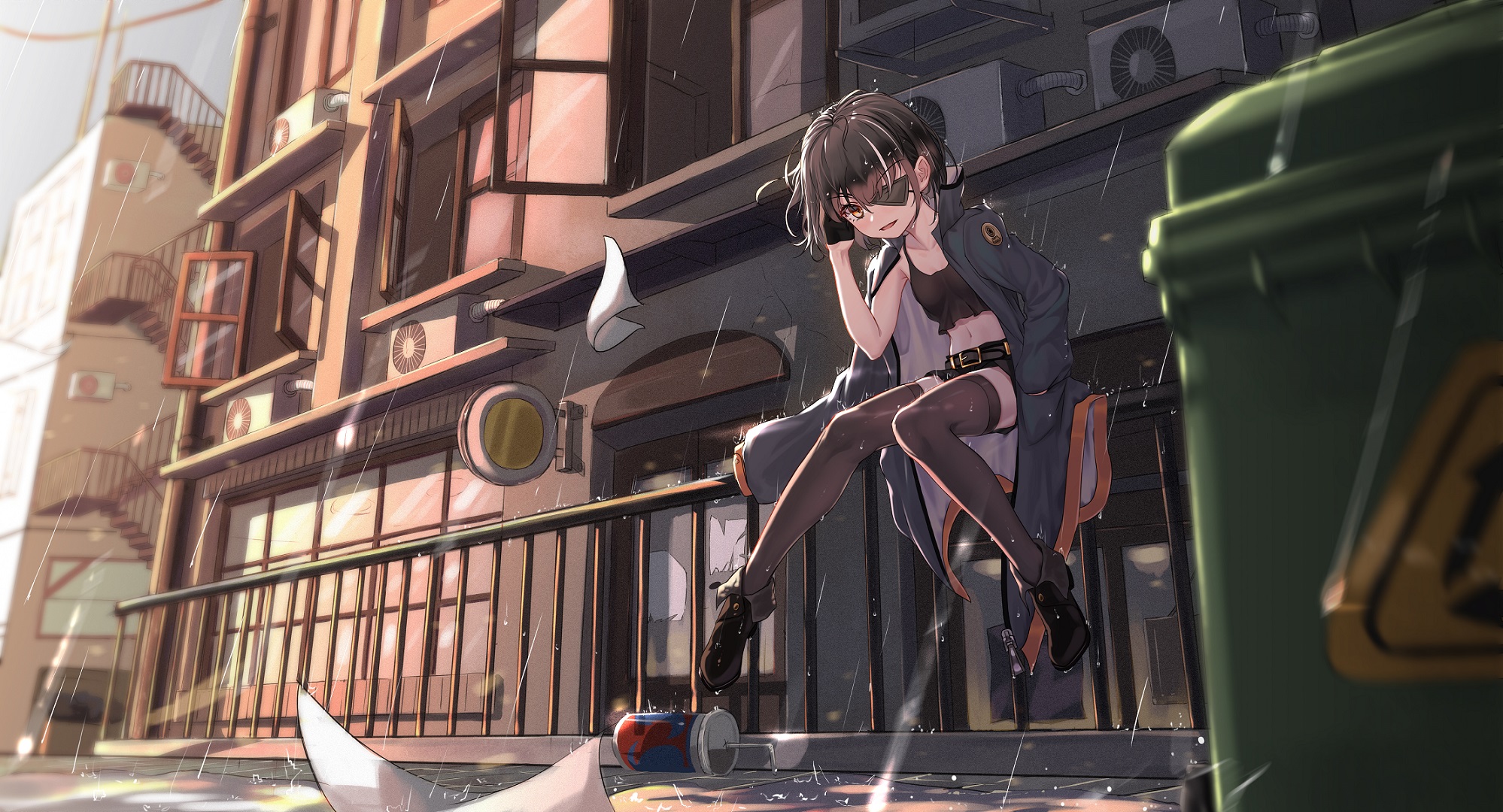 ark_order, eyepatch, thighhighs, you_ni_ge_shaobing