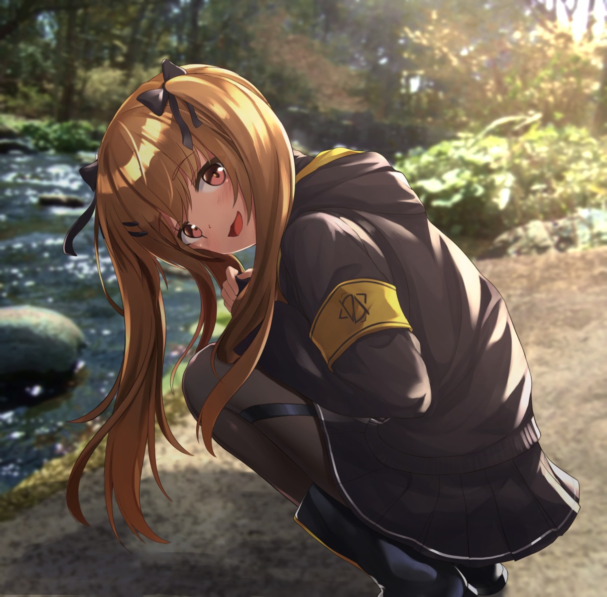 akabane_hibame, girls_frontline, pantyhose, ump9_(girls_frontline)
