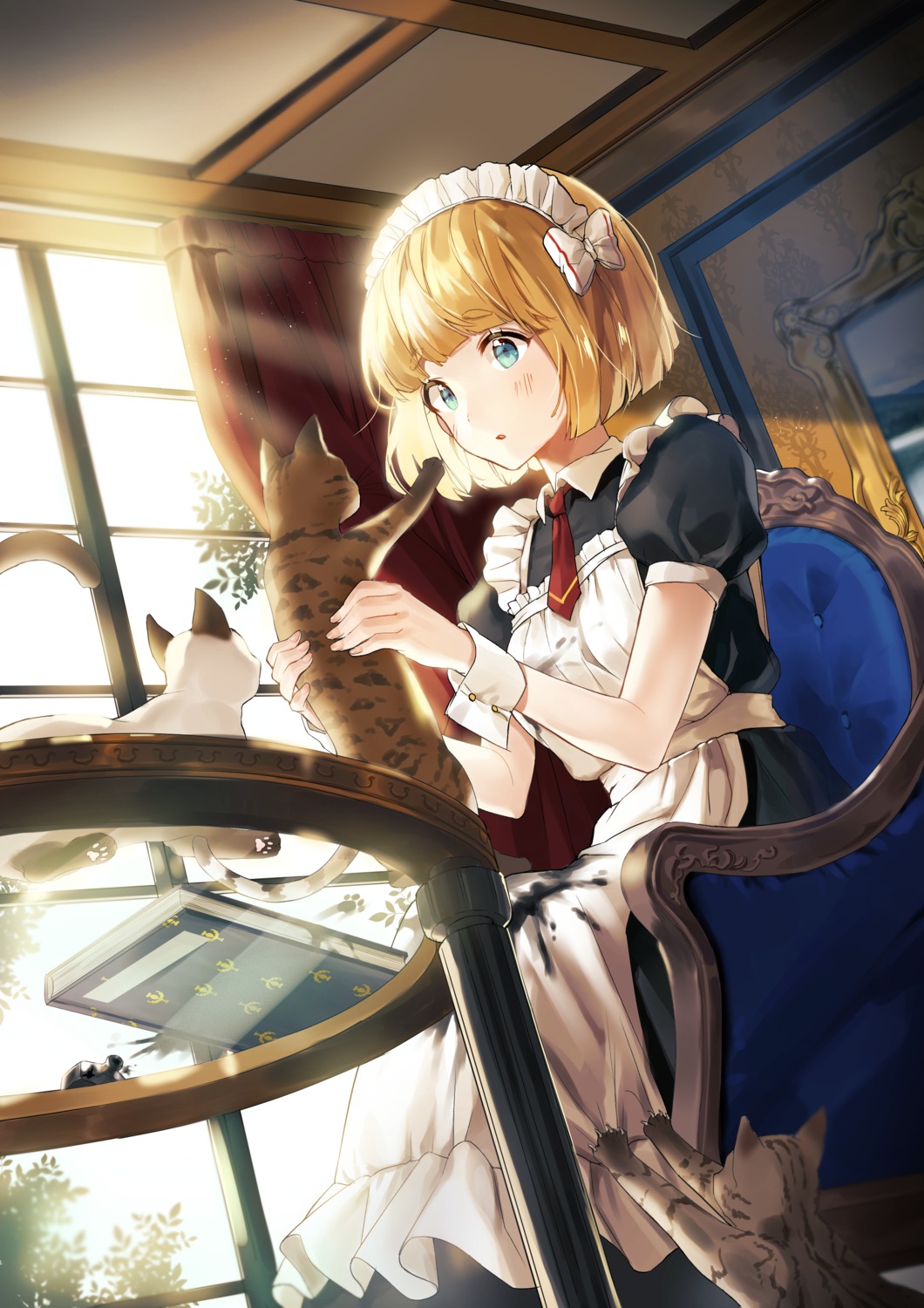 maid, neko, puckjjick_(belbesi19)