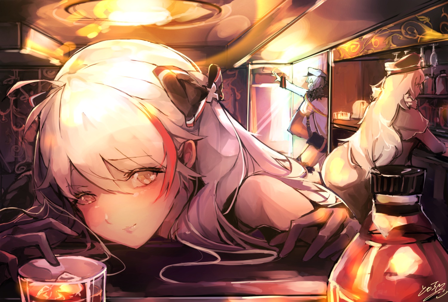 azur_lane, graf_zeppelin_(azur_lane), prinz_eugen_(azur_lane), tirpitz_(azur_lane), tomochi, uniform