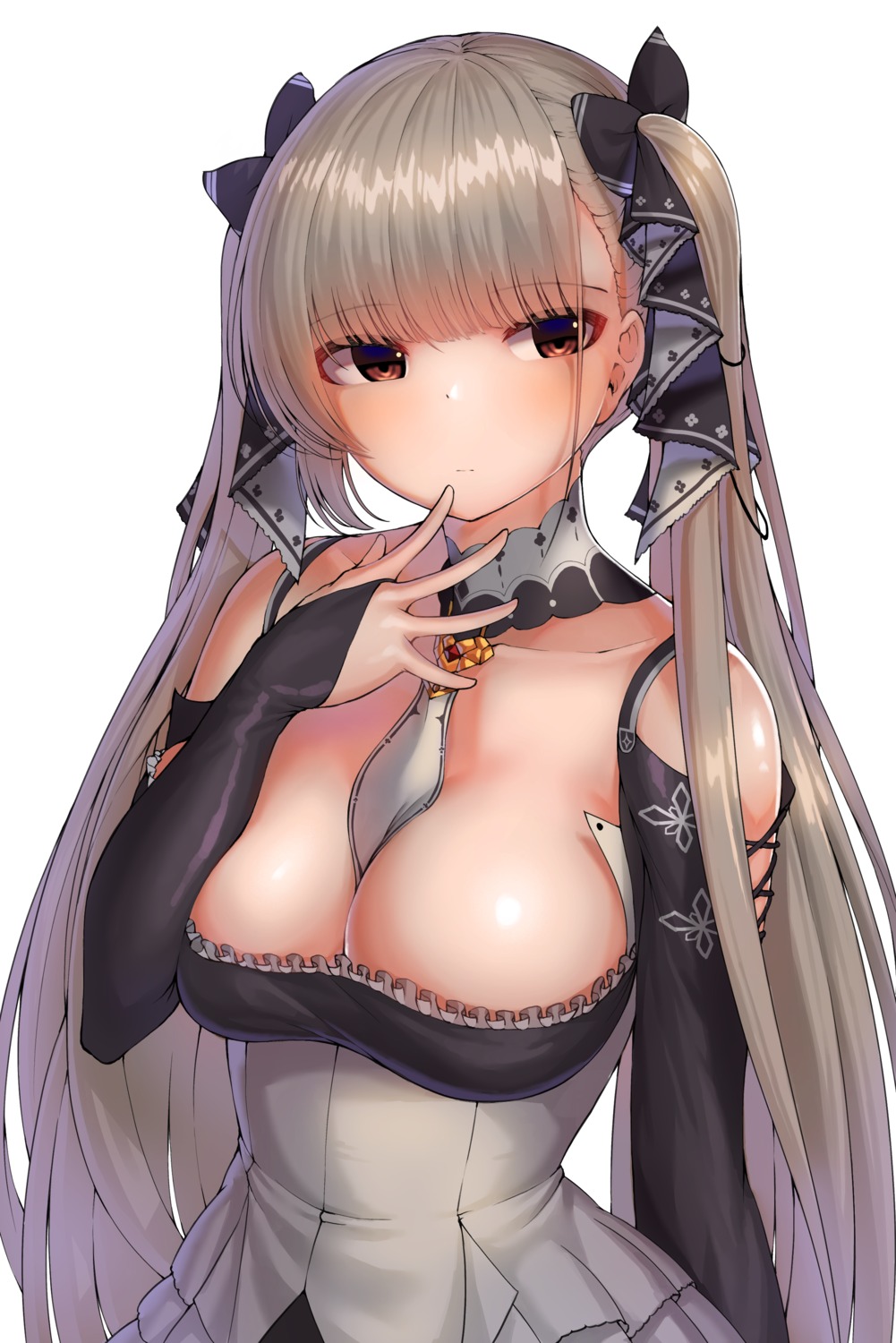 azur_lane, breast_hold, formidable_(azur_lane), gothic_lolita, kagi_f, lolita_fashion, no_bra