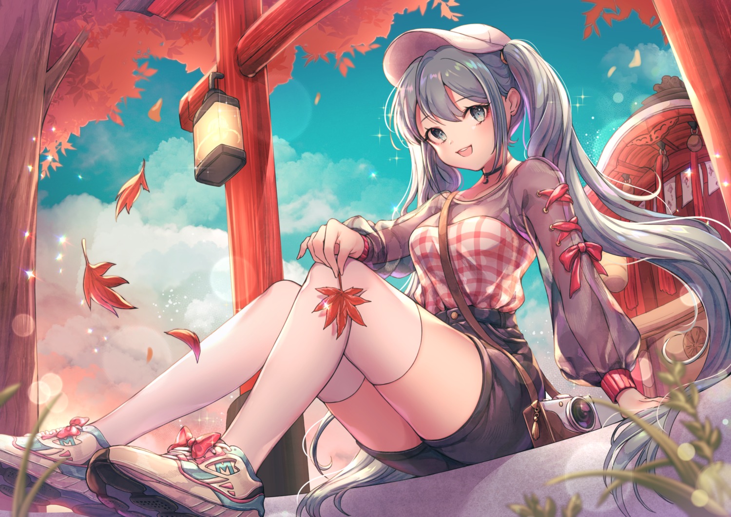 hatsune_miku, kyoto_nippon_festival, ozzingo, thighhighs, vocaloid