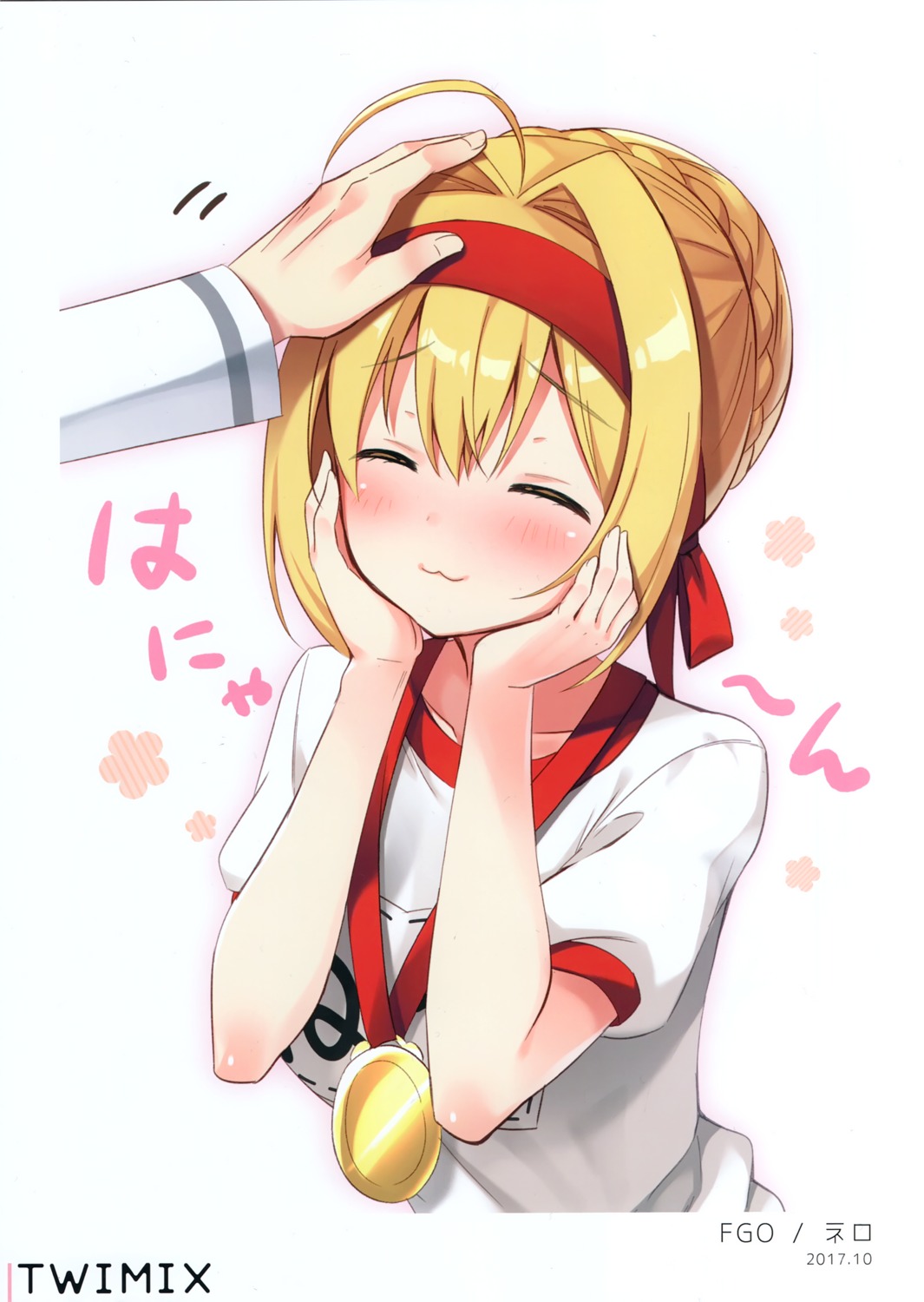 fate/grand_order, gym_uniform, nero_claudius_(fate), sumisaki_yuzuna
