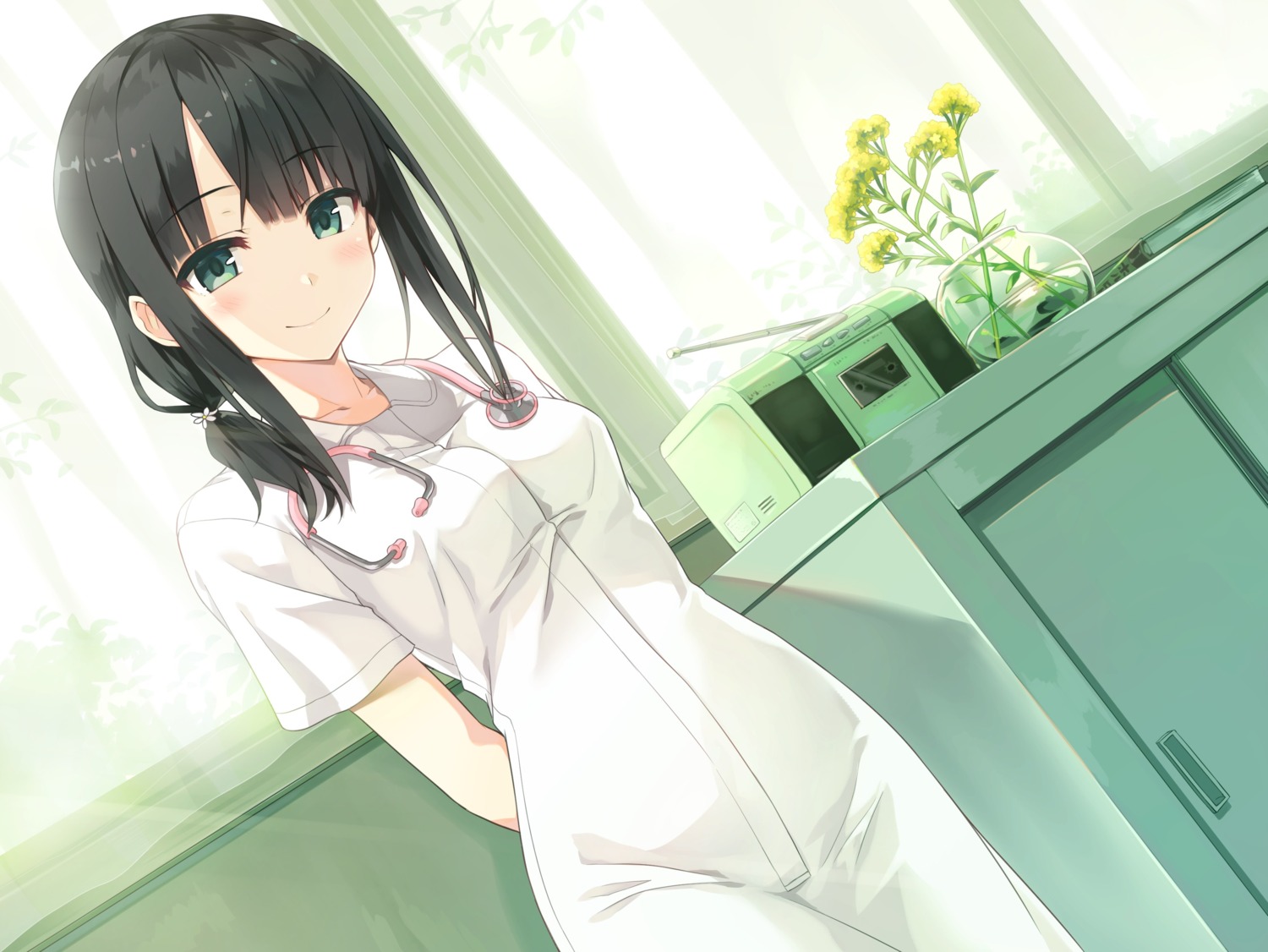 arishima_alice, ayakashi_kyoushuutan, cura, lose, monobeno, nurse, whisp