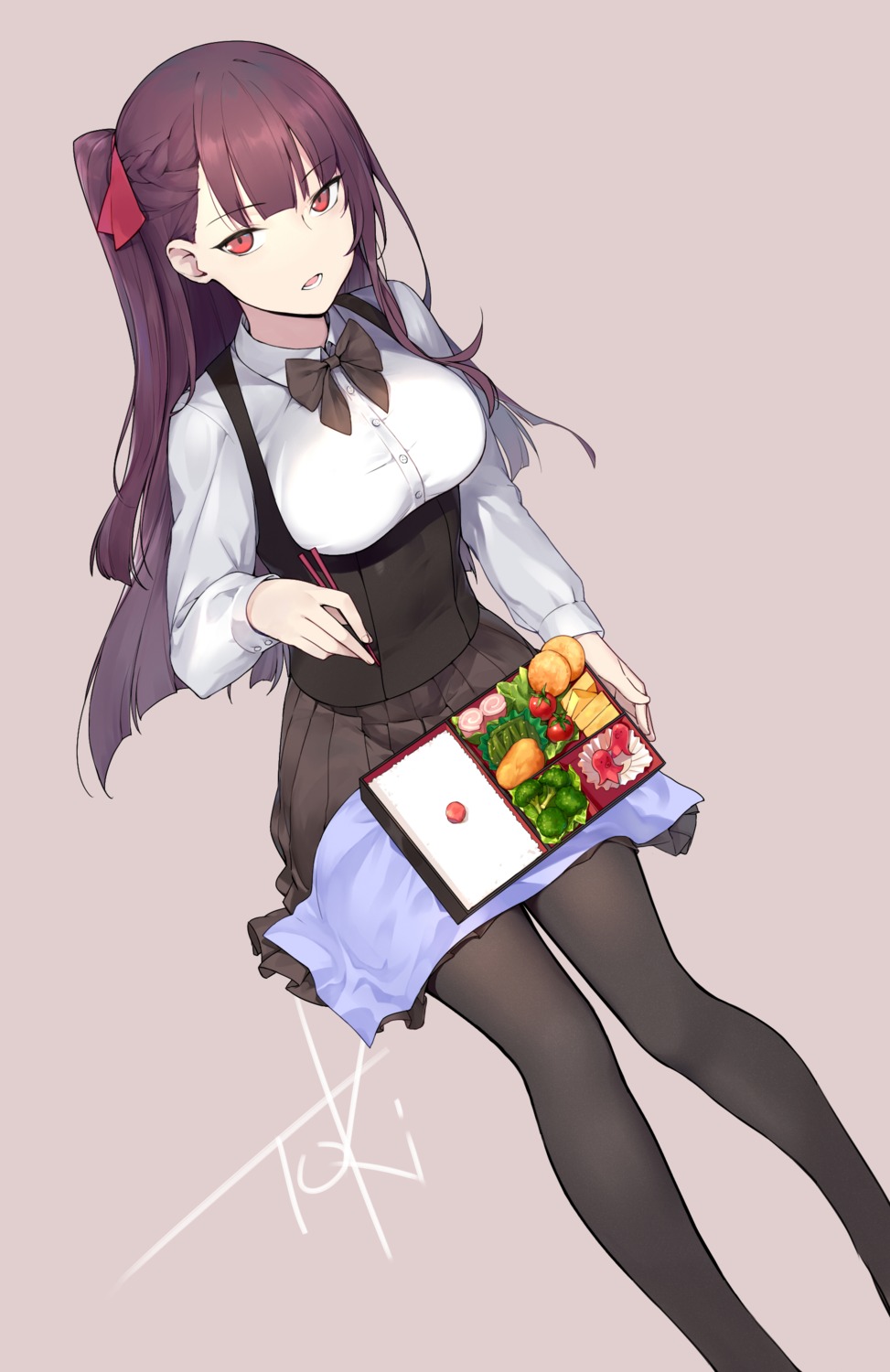 girls_frontline, seifuku, thighhighs, virtu.al, wa2000_(girls_frontline)