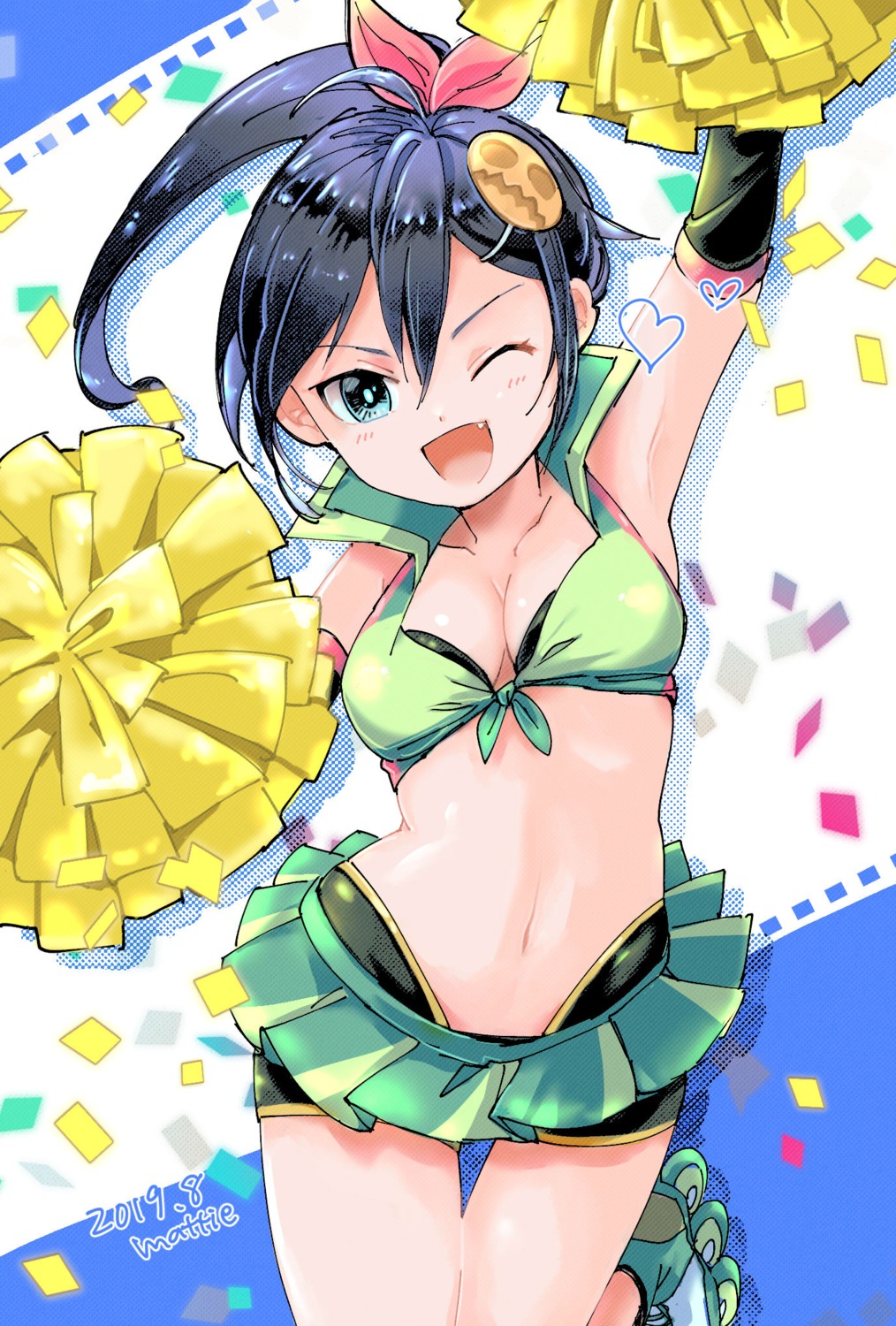 cheerleader, cleavage, tagme, wonderland_wars