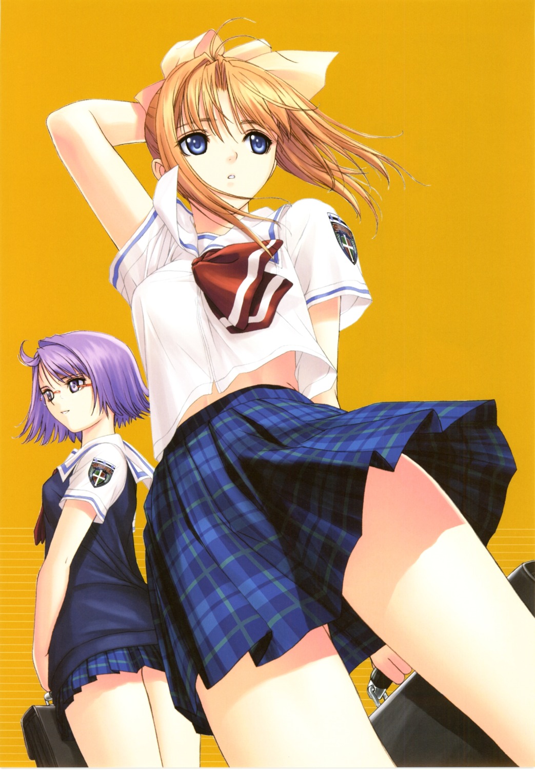 after, kishi_youko, megane, seifuku, shiomiya_kanami, tony_taka