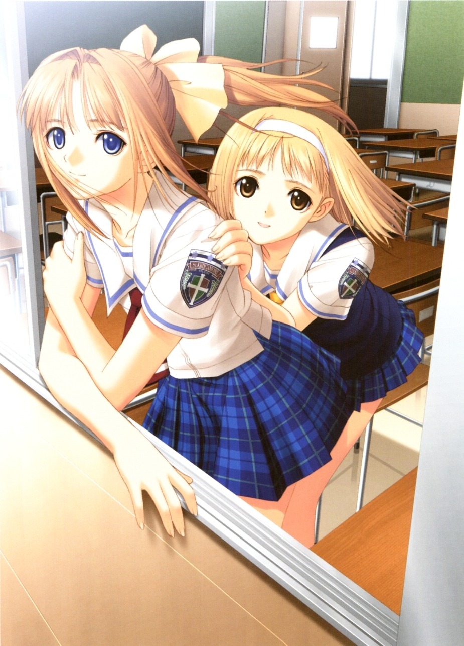 after, seifuku, shiomiya_kanami, takawashi_nagisa, tony_taka