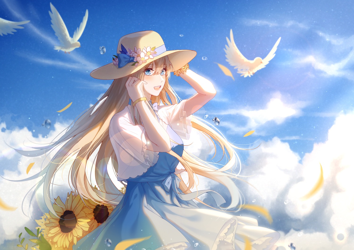 dress, lexington_(zhanjianshaonv), lingmuqianyi, see_through, zhanjianshaonv