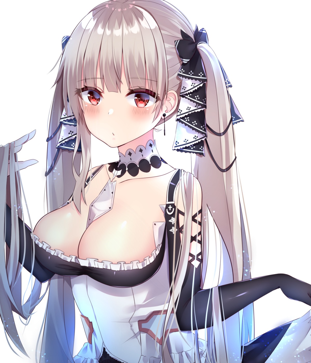 azur_lane, formidable_(azur_lane), gothic_lolita, lolita_fashion, no_bra, yuteke_key