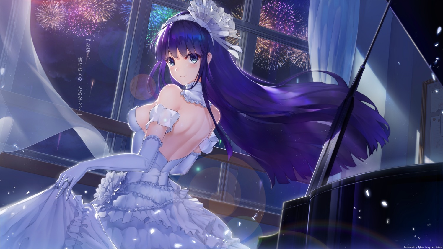 dress, nhan, touma_kazusa, white_album, white_album_2
