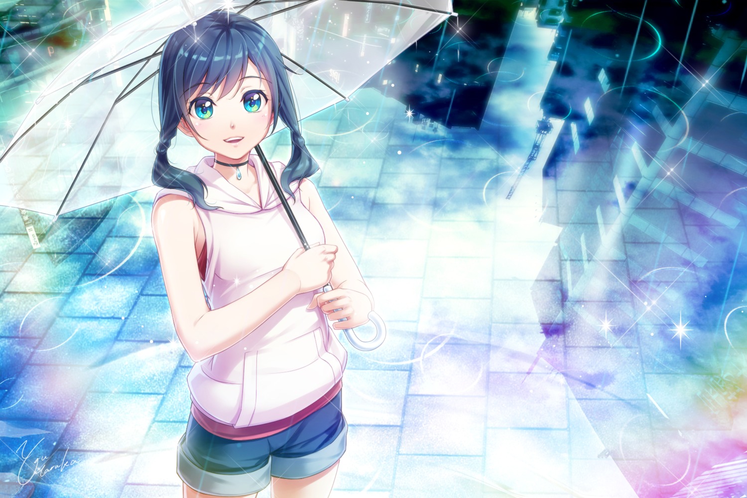amano_hina, tenki_no_ko, umbrella, you_haruka