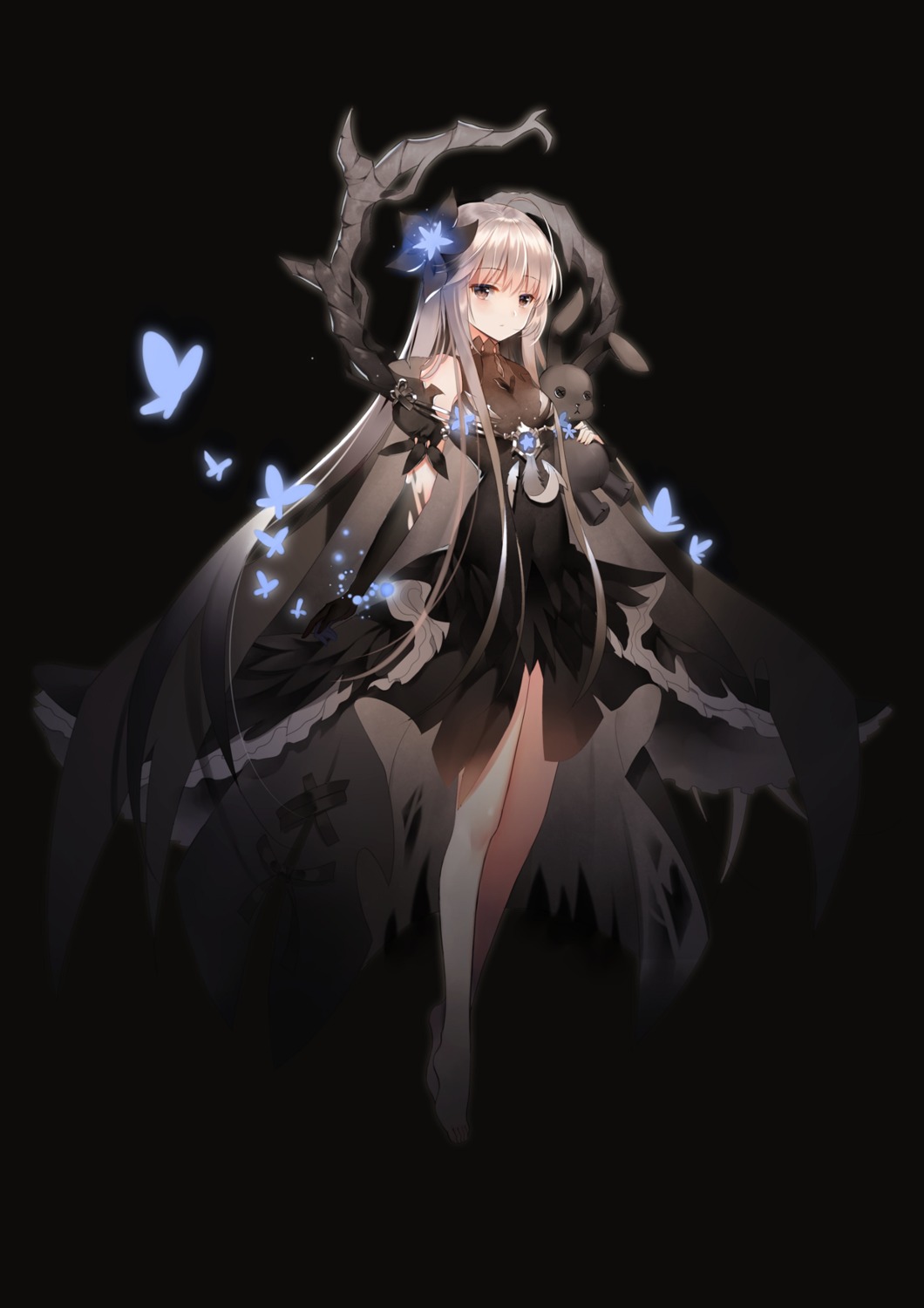 breast_hold, dress, jiji_(381134808), kasugano_sora, skirt_lift, yosuga_no_sora