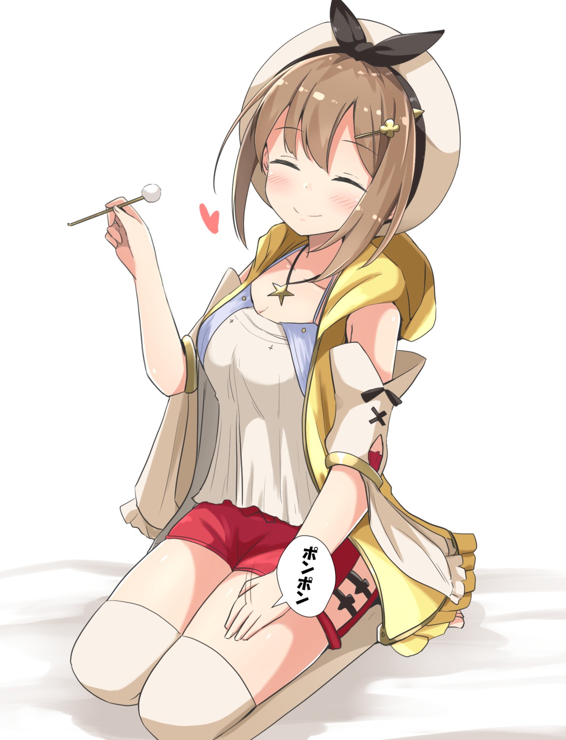 aikawa_ryou, atelier, atelier_ryza, reisalin_stout, thighhighs