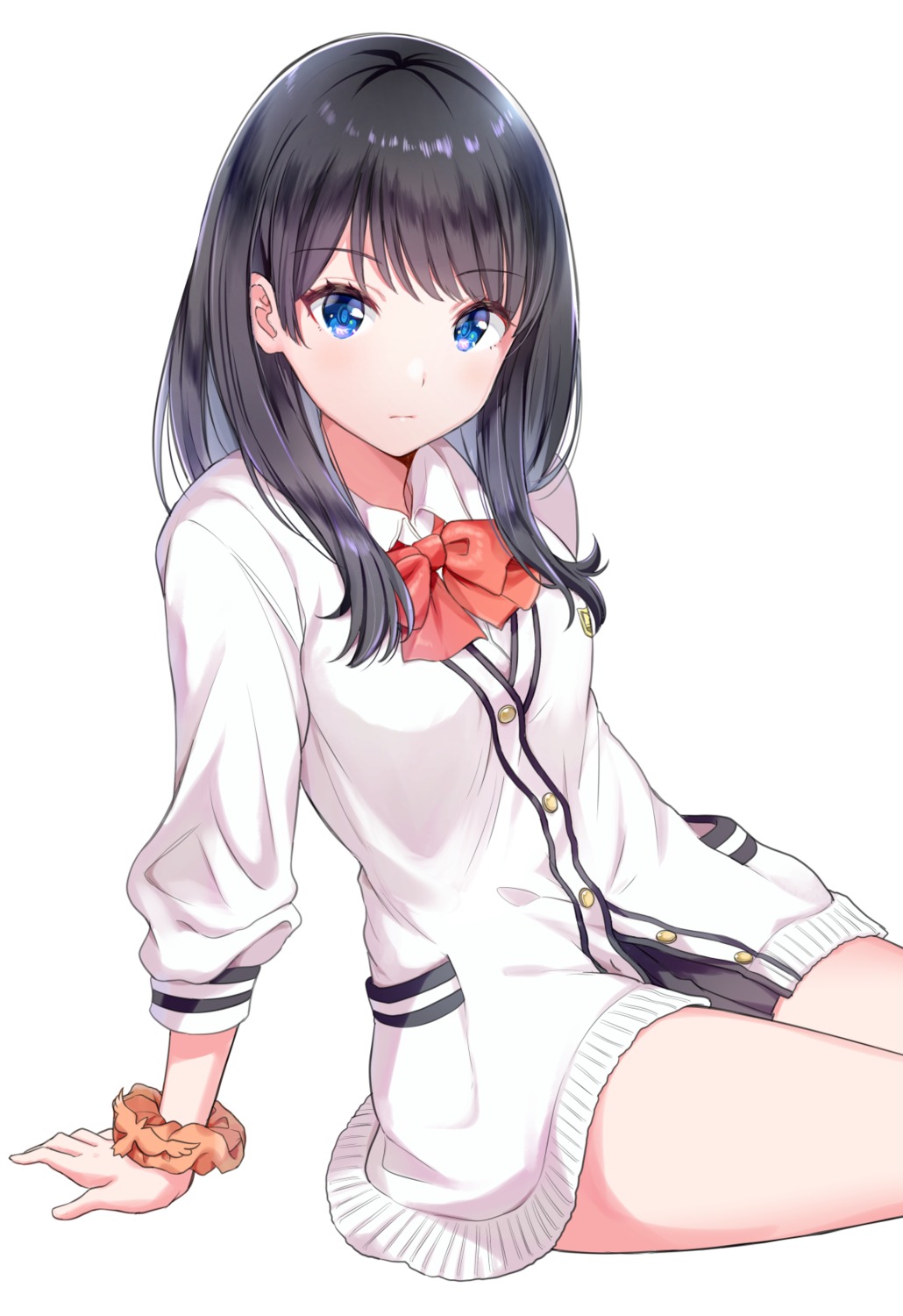gridman_universe, seifuku, ssss.gridman, sweater, takarada_rikka, yatomi