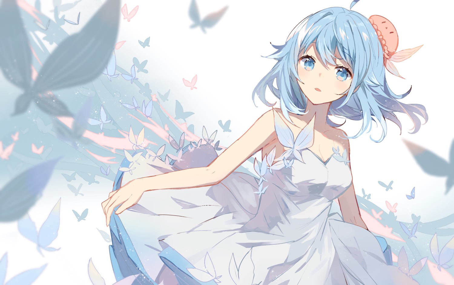 cleavage, dress, haiyi, maple040, synthesizer_v