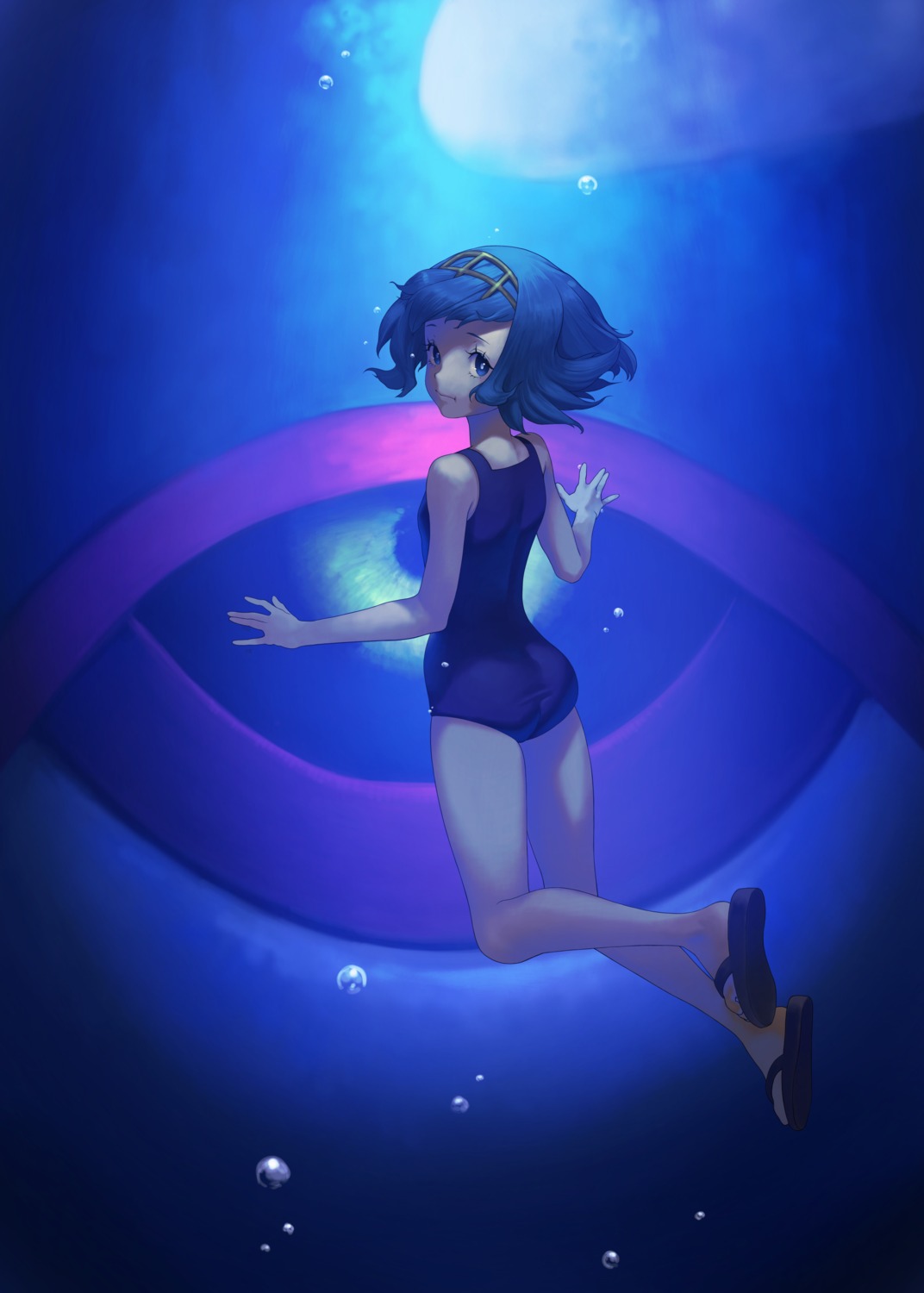 ass, kyogre, pokemon, pokemon_sm, pokemon_usum, suiren_(pokemon), swimsuits, turiganesou800