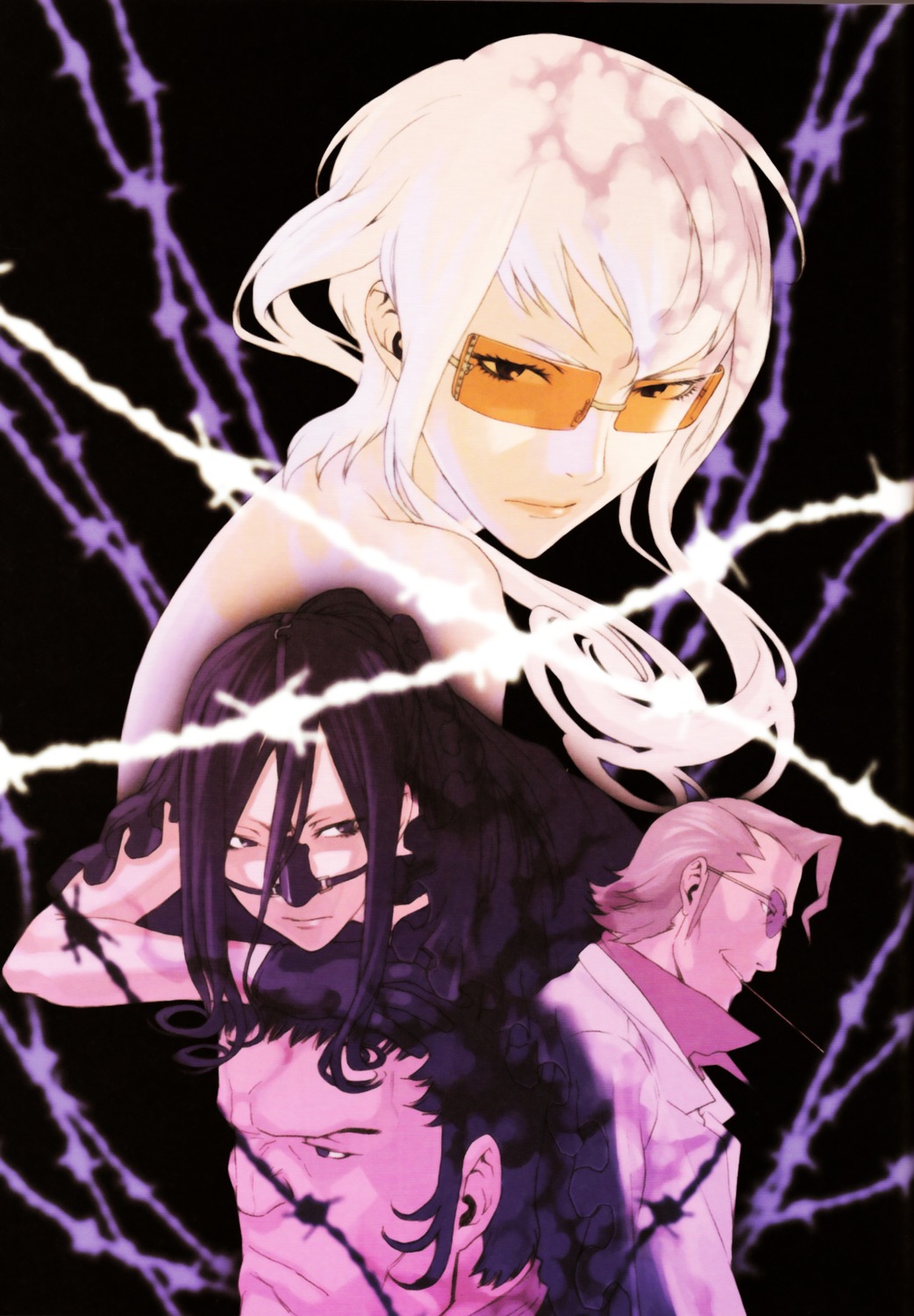 ginza_hibari, kozaki_yuusuke, makabe, megane, niihari_ginji, speed_grapher, tsujido