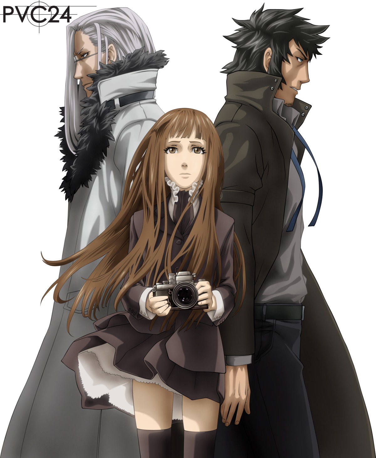 megane, saiga_tatsumi, seifuku, speed_grapher, suitengu_chouji, tennouzu_kagura, thighhighs