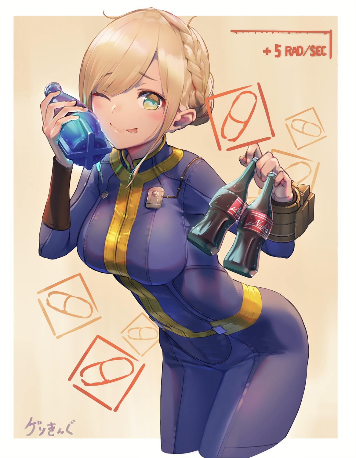 bodysuit, fallout, gesoking