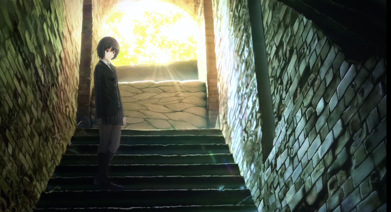 amagami, ciel4072, landscape, nanasaki_ai, seifuku, sweater