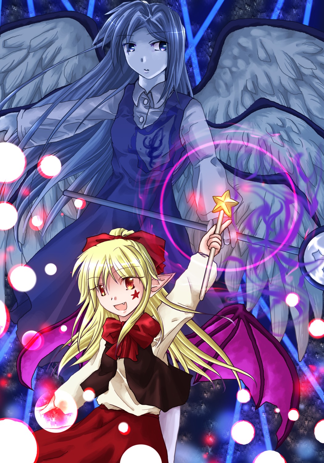 elis_(touhou), kawamochi, sariel, touhou