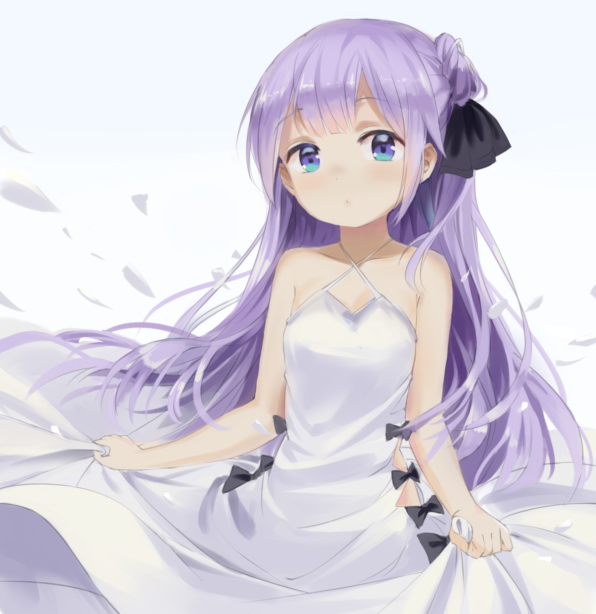 azur_lane, dress, skirt_lift, unicorn_(azur_lane), wan_(calvin840203)