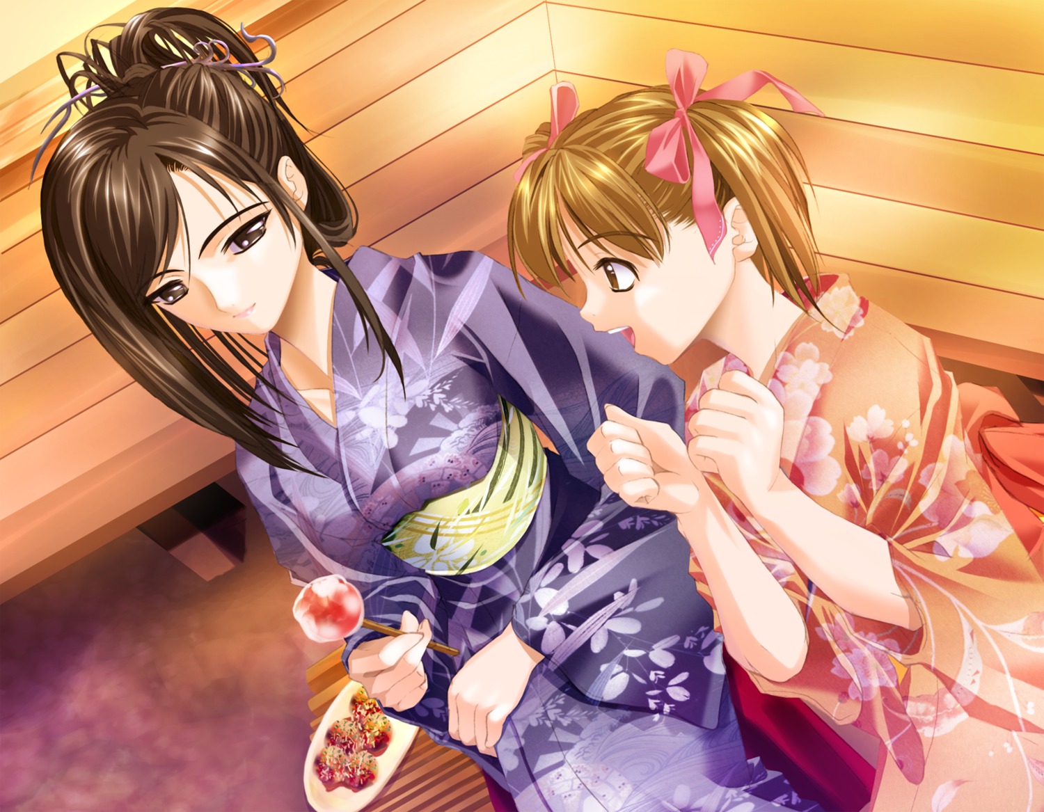 chain-reaction, fukuzawa_yumi, maria-sama_ga_miteru, ogasawara_sachiko, shinonome_kazuhiko, yukata