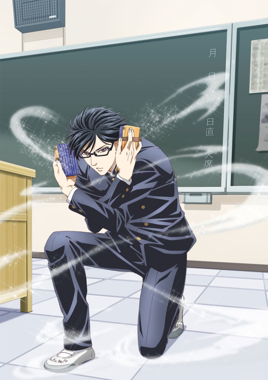 male, megane, sakamoto_(sakamoto_desu_ga?), sakamoto_desu_ga?, seifuku