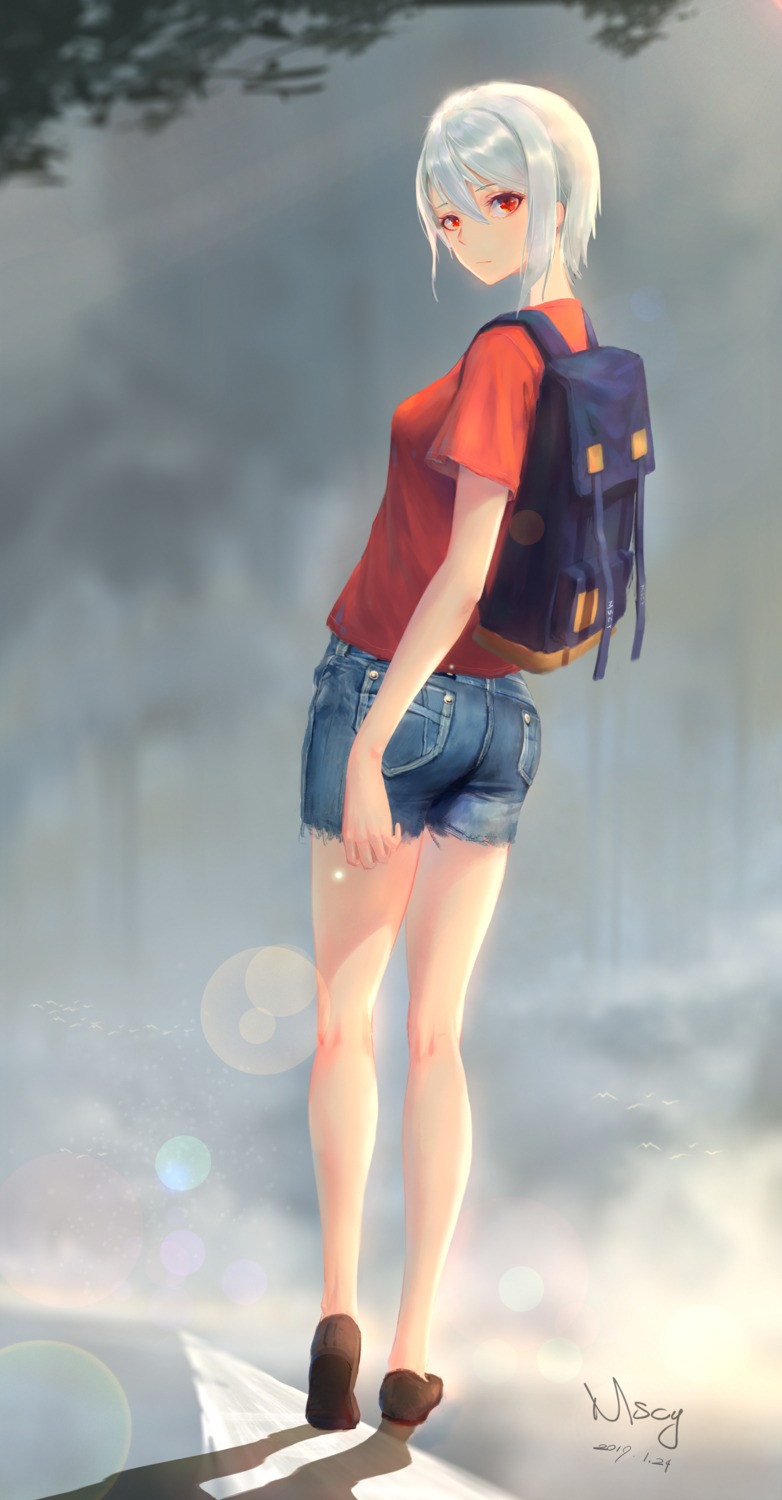 ass, miyama_tsubaki_me, torn_clothes