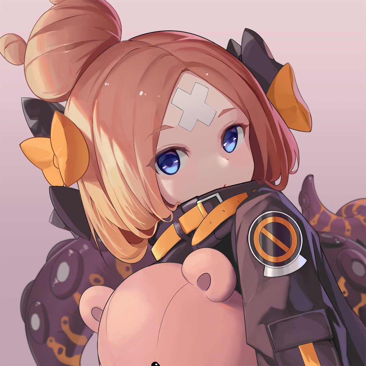 abigail_williams_(fate), bandaid, fate/grand_order, komi_(komiking), tentacles