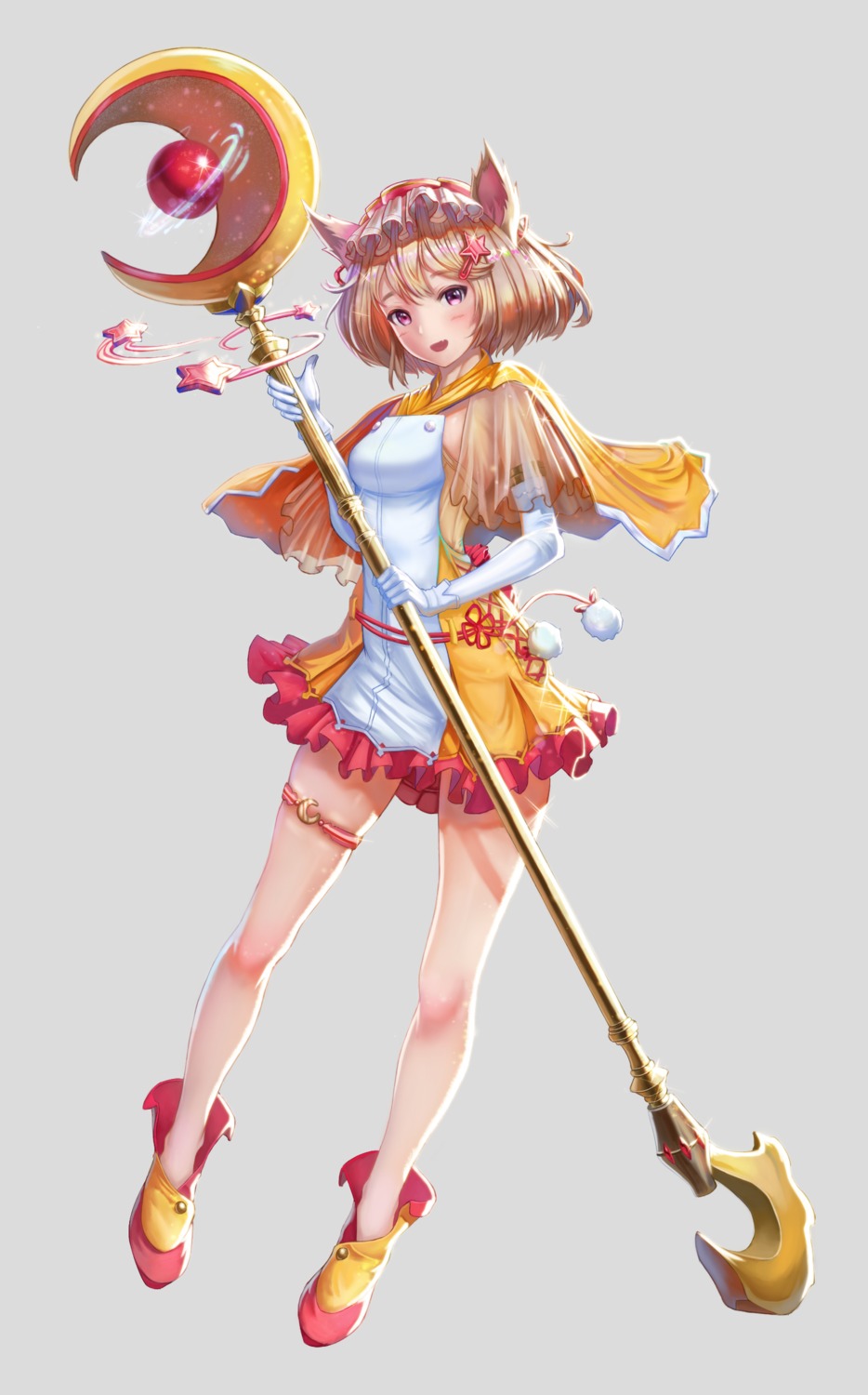 animal_ears, dori_(9720xyz), dress, garter, see_through, weapon