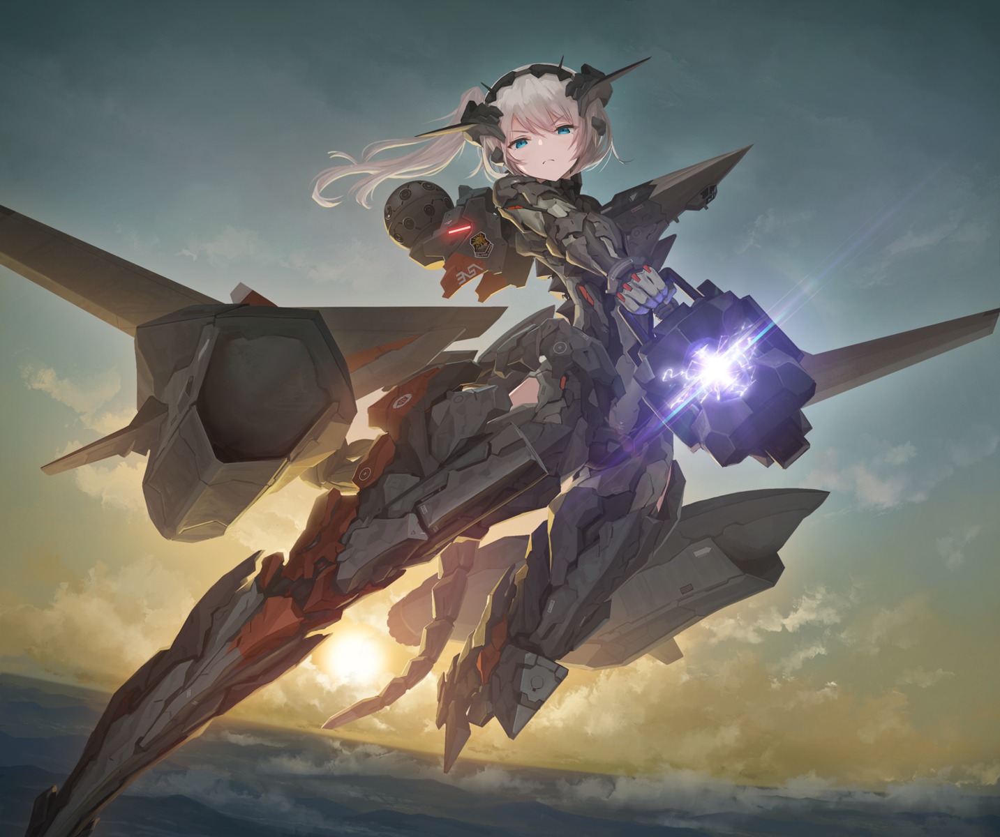 ace_combat, ace_combat_7, mecha_musume, tom-neko_(zamudo_akiyuki)